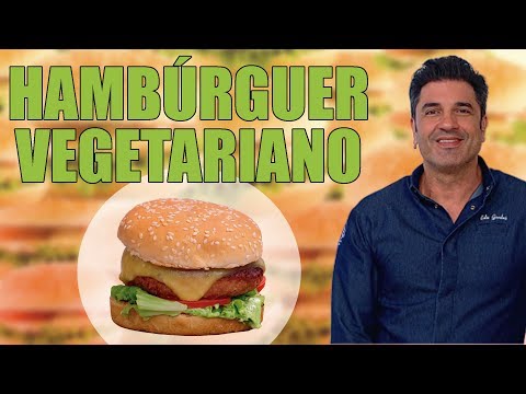 HAMBÚRGUER VEGETARIANO | PRATO RÁPIDO