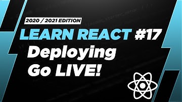 Learn React #17: Deploying your first React App in 16 minutes! (Amplify + R53)