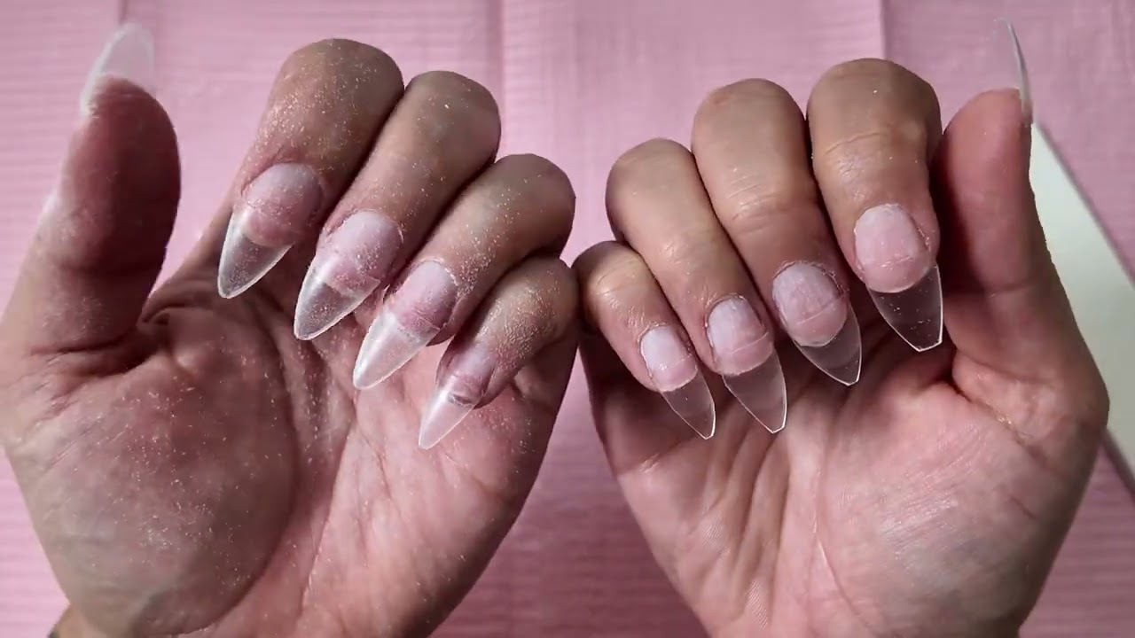 Acrylic nail for beginners step by step | watch me do my acrylic nails