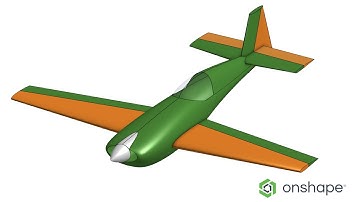 Surface Modeling AIRPLANE Designs Made EASY with Onshape