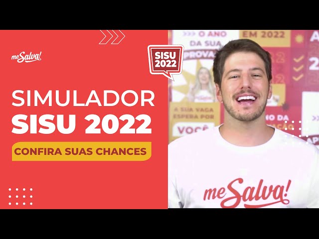 Simulador SISU 2023 - Me Salva! ENEM