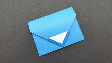 Make Envelope with Paper (No Glue Tape and Scissors) at Home
