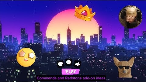 Minecraft with commands and Redstone add-on ep 1