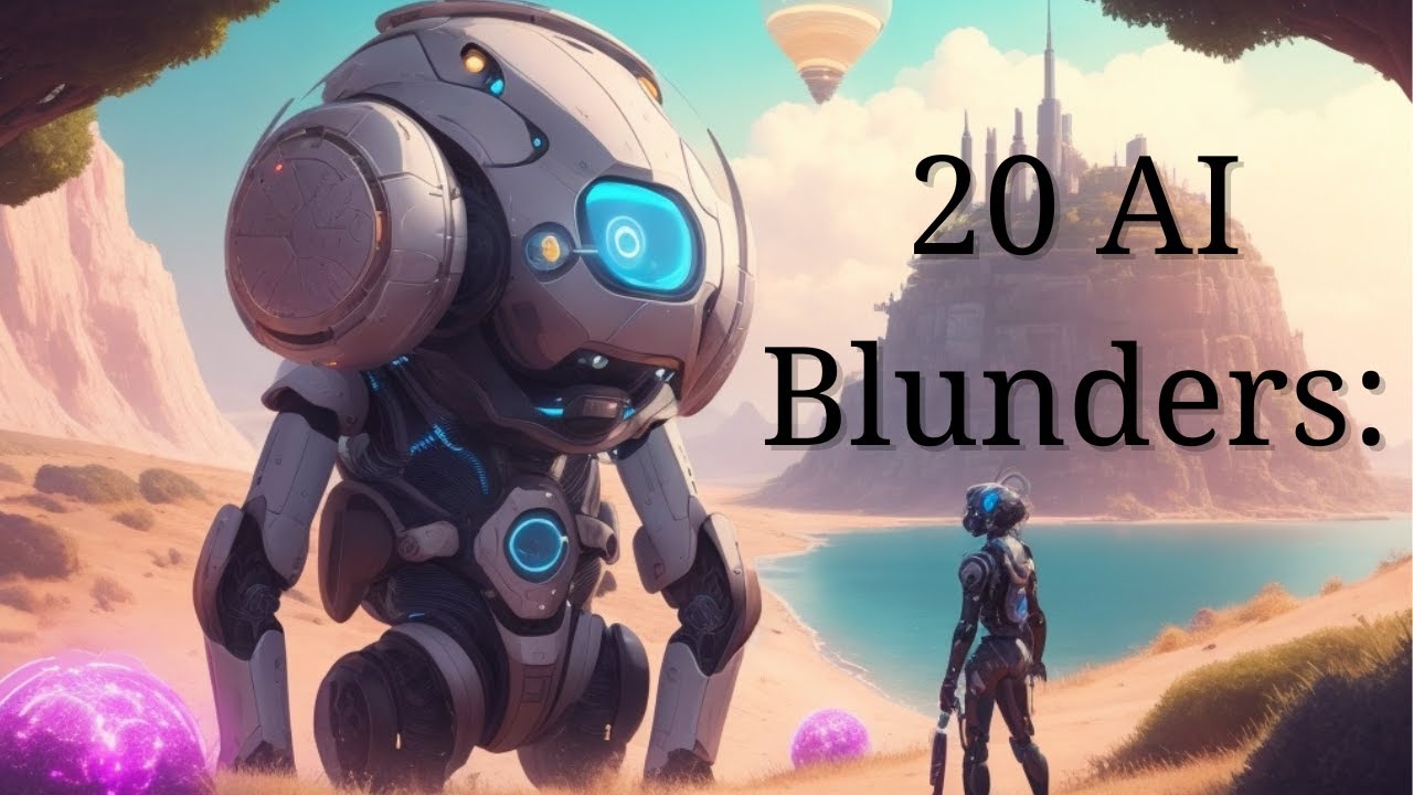 20 AI Blunders: A Guide to Avoiding Tech Pitfalls