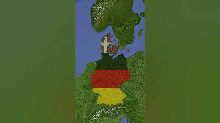 Which country in Europe has the most neighbors? #map #geography