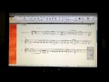 Sibelius7 基本操作　②音符の入力方法