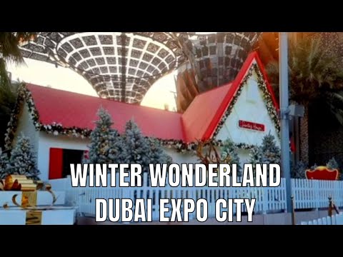 Winter Wonderland at Expo City Dubai | Winter City Tour Expo Dubai | Free Entry | Sparky Vlogs