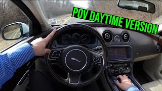POV Driving to Wall Street, New York, New York from Long Island in my Jaguar XJL (Daytime Version)