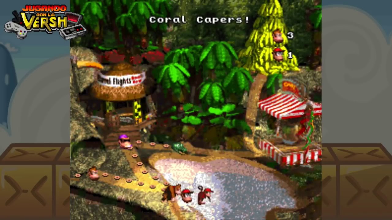 Jugando con la Versh   T1, E2  Donkey Kong Country   Parte 1
