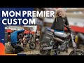 7 ans il fait son premier custom avec son papa