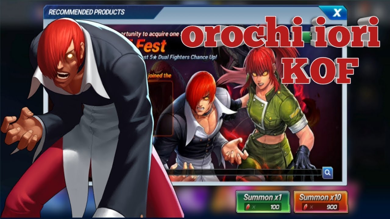 X 上的Stroheim🔥🔥🔥：「Orochi Iori - Kof all Star #OrochiIori