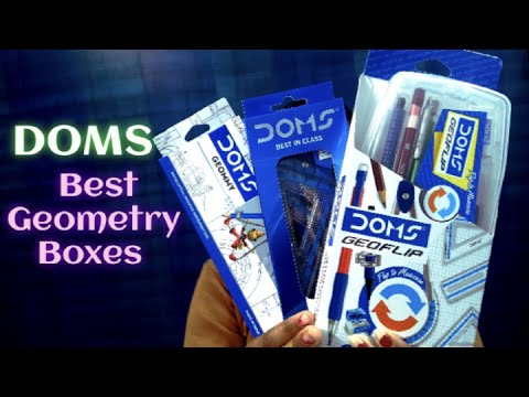 Best 3 Geometry Boxes of DOMS|Geoflip, X1 & Geommy Review &