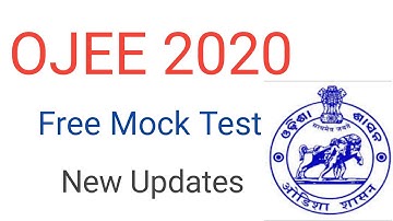 OJEE 2020 Mock Test FREE | Latest Updates From OJEE | CAT TECH N EDUCATION !!!! #ojee