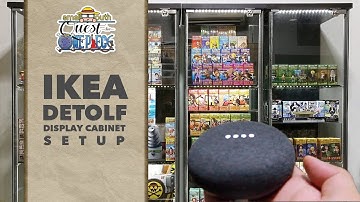 IKEA Detolf Display Cabinet Setup