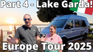 Stunning Lake Garda - Euro Campervan Tour 2025 Part 4!