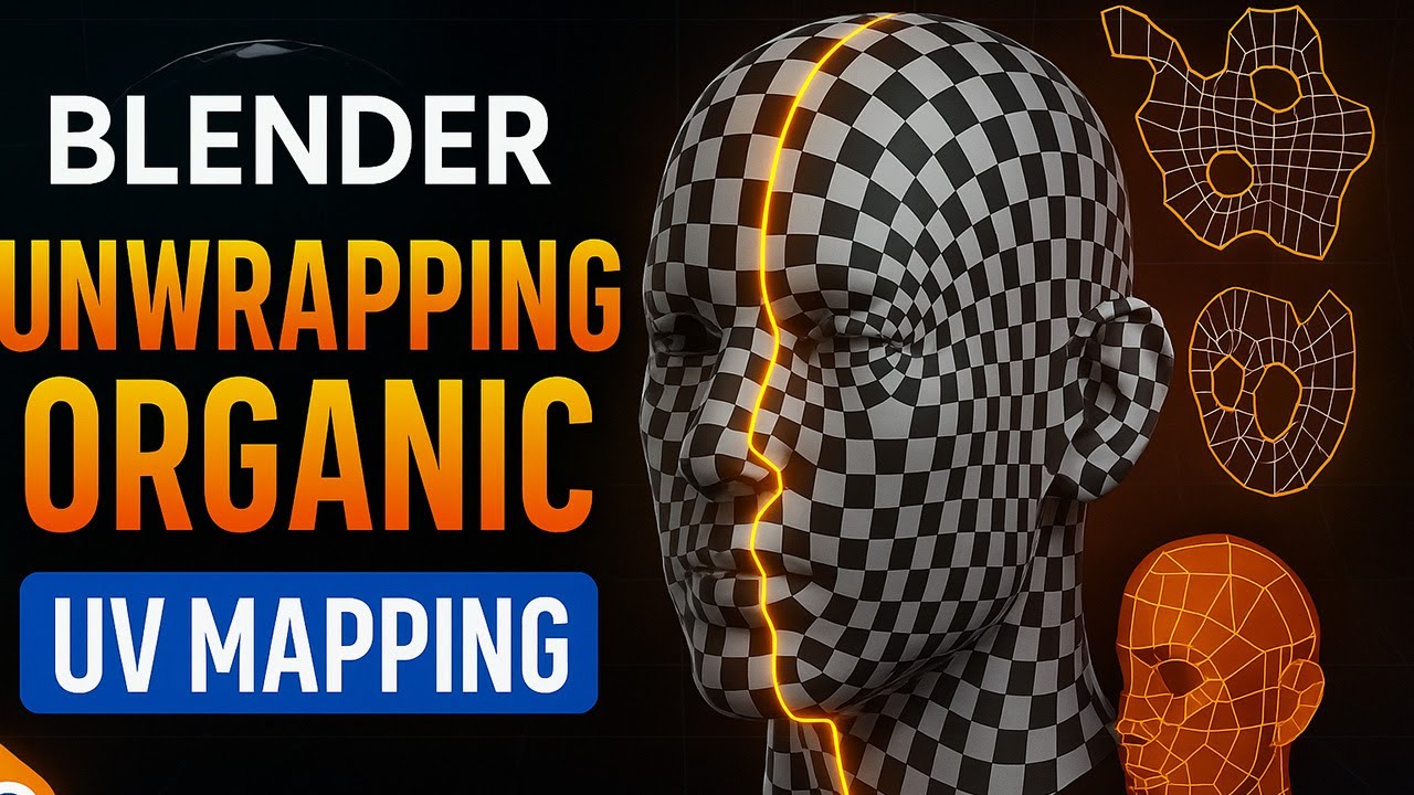 Blender UV Mapping Tutorial | Unwrapping Organic Models for Beginners ...
