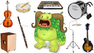 Plant Island - All Voice Actors and Monster Instruments 4K