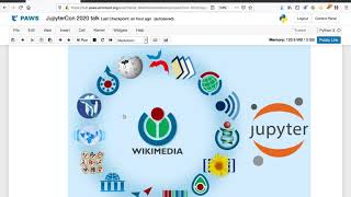 JupyterCon 2020 talk Jupyter in the Wikimedia ecosystem