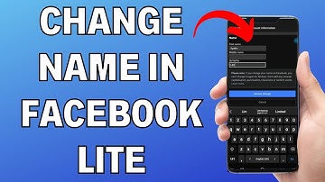 How To Change Name In Facebook Lite 2023 | Facebook Profile Name Change Help | Fb Lite App