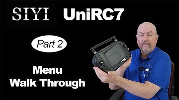 Does this look familiar? The SiYi UniRC7 menu system running UniGCS