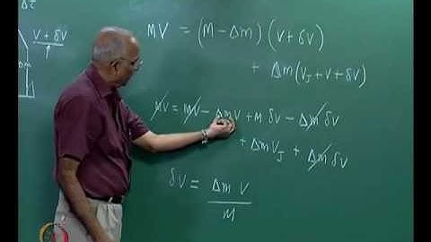 Mod-01 Lec-06 Rocket Equation and Staging of Rockets