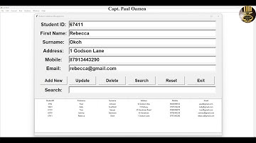 How to Connect MySQL using PhpMyAdmin with XAMPP in Python - Part 3 of 3