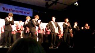 New Zealand Secondary Students choir at Kathaumiwx: Kua Rongo