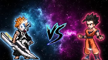 Ichigo TYBW V2 OP VS Gohan TP  in Jump Force Mugen.