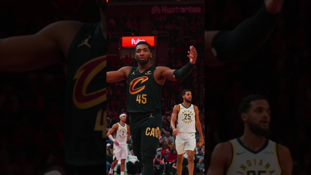 The future is being woven in a Wine & Gold web. #LetEmKnow #Cavs #DonovanMitchell #NBA #Shorts