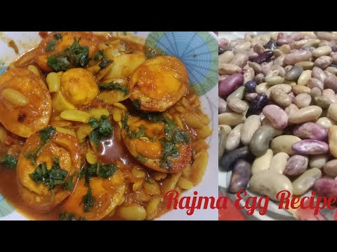 Rajma Egg Curry Recipe//How To Make Rajma Egg Carry Recipe