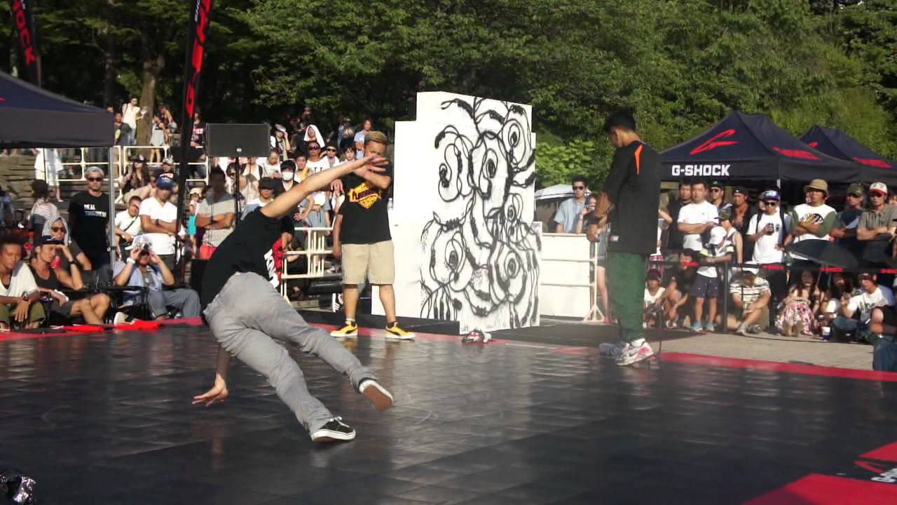The Flooriorz vs The Flooriorz Bboy battle final at Sendai