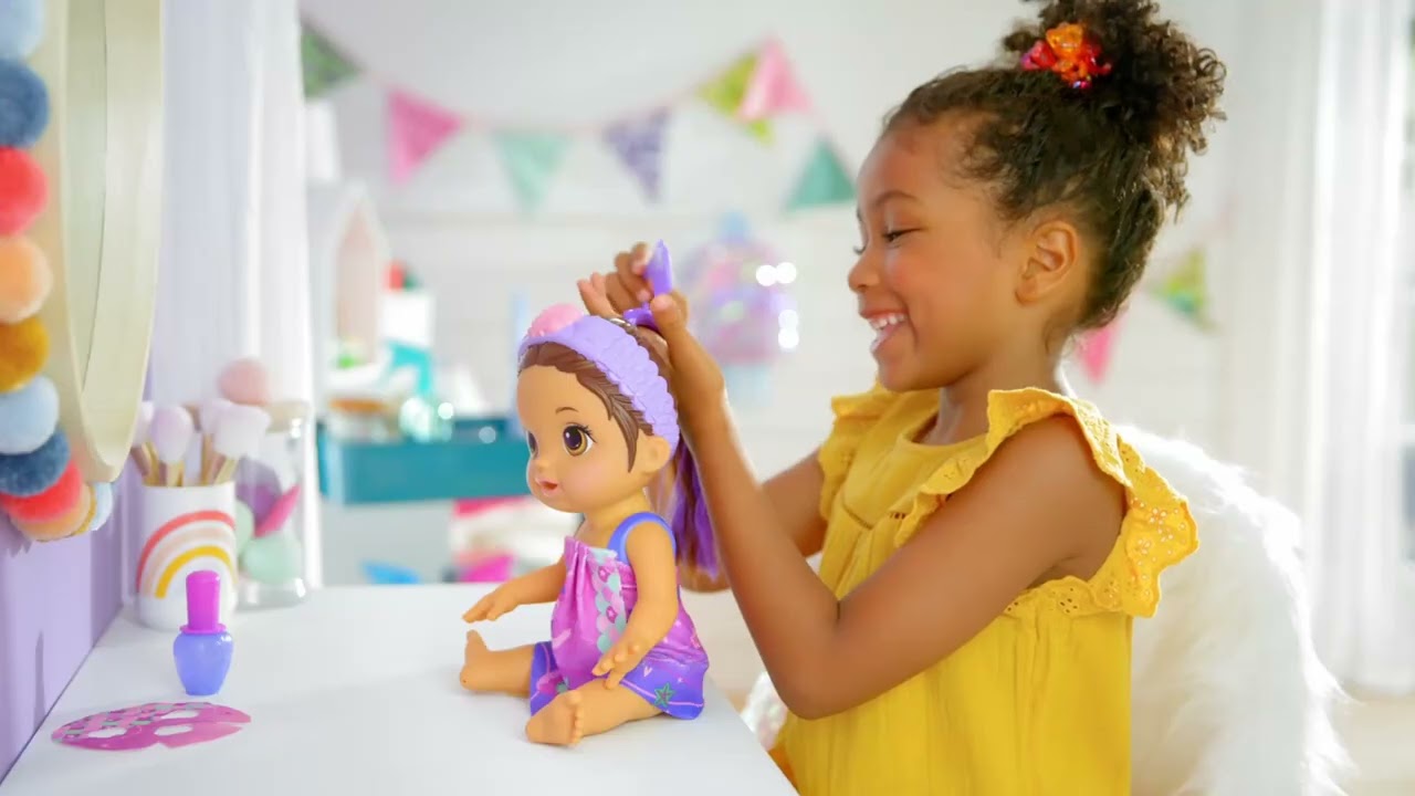 Boneca Baby Alive Glam SPA Dia de Princesa Loira F3564 – Hasbro - RioMar  Recife Online