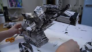 Monotype Sculpture - Experimenting with Prints - Miss Stokes