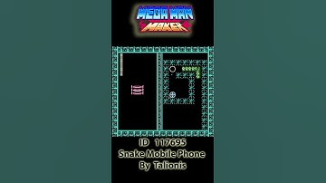 Snake Game Mobile Phone (Mega Man Maker)