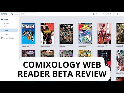 comiXology Web Reader Beta Review | Amazon Digital Comic Book Online Access Overview