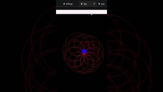 draw flower using 10 line python code #python #shorts