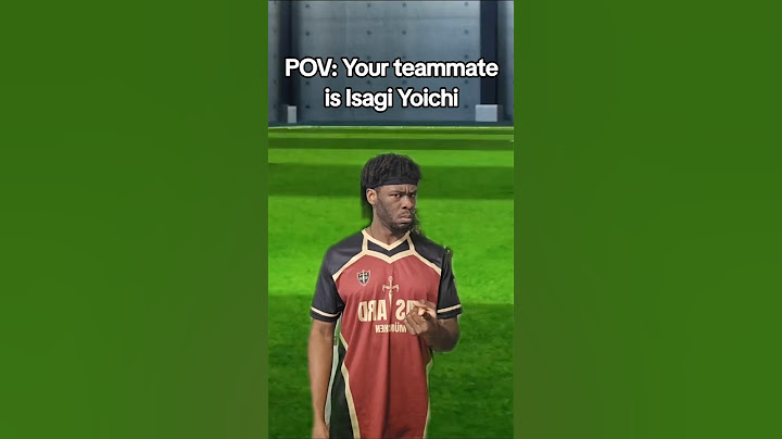 POV: Your Teammate Is Isagi Yoichi (Blue Lock)