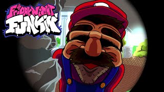 Friday Night Funkin' Vs Ring Cam Mario - Motion Has Been Detected (DEMO) (FNF Mod)