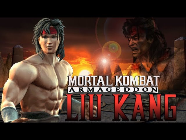 Mortal Kombat: Armageddon (PlayStation 2) Arcade as Liu Kang 