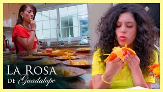 Thumbnail for Marcela inicia una rivalidad con Rubí y se enfrentan por un mango | La Rosa de Guadalupe 3/4 | Lady…