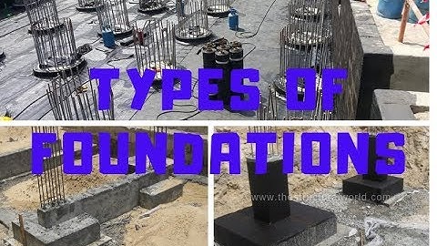 Types of Foundations in Building Design | Foundation Design