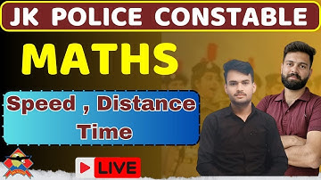 11 Jkp Constable Maths Class .|| Jkp maths Question Paper/ #speedtimedistance