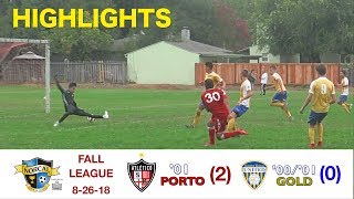 Atletico Santa Rosa '01 Porto defeated Santa Rosa United '00/'01 Go...