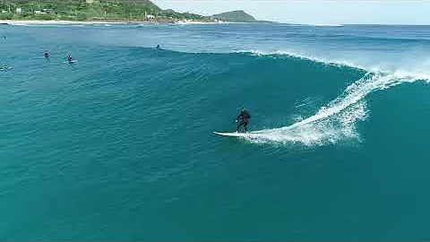 Kapono Dad, Kaz Fukuda SUP Surfing session
