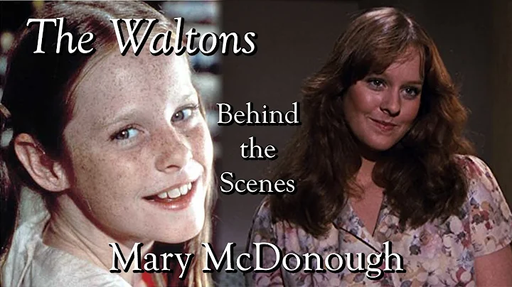 The Waltons - Mary McDonough  - behind the scenes with Judy Norton