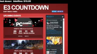 The PC Gaming Show, Ubisoft & Sony E3 2017 Press Conference