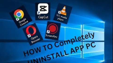 UNINSTALL IN PC APPS | Completely Uninstall PC Apps | Ahtsham Tech 05