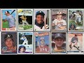 The 20 most valuable baseball cards of the 1980s