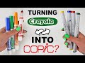 Can I Convert Cheap Crayola Markers Into Pricey Copics!? (Art Experiment)