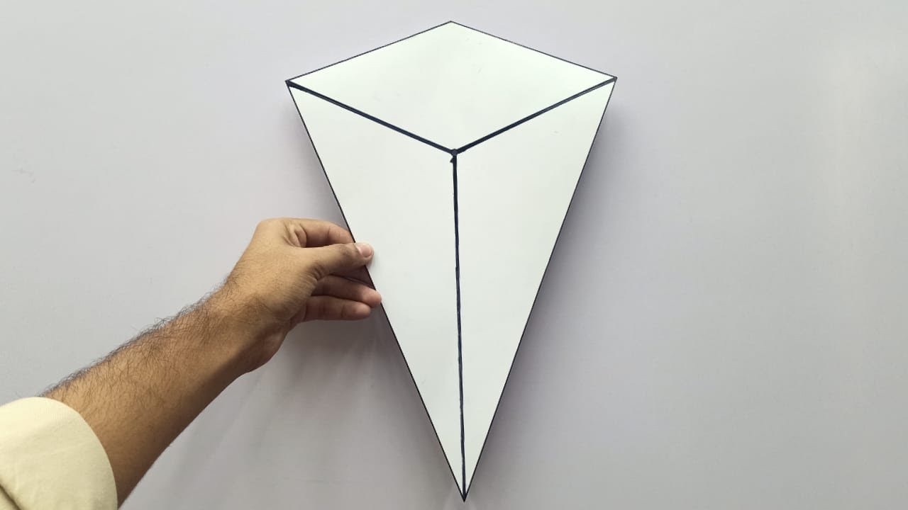 Optical Illusions Wall Design | Wall Art Painting Designs Ideas For Bedroom